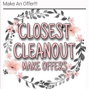 Accepting all reasonable offers!